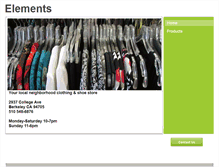 Tablet Screenshot of elementsberkeley.com
